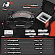 APBRPS220 Front Drilled Rotors & Ceramic Brake Pads