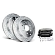APBRPS232 Rear Drilled Rotors & Ceramic Brake Pads