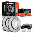 APBRPS234 Front Drilled Rotors & Ceramic Brake Pads