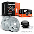 APBRPS235 Rear Drilled Rotors & Ceramic Brake Pads