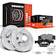 APBRPS247 Front Drilled Rotors & Ceramic Brake Pads