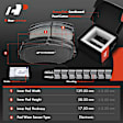 APBRPS252 Front & Rear Drilled Rotors & Ceramic Brake Pads