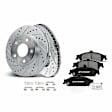 APBRPS264 Front Drilled Rotors & Ceramic Brake Pads