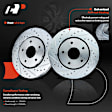 APBRPS268 Front Drilled Rotors & Ceramic Brake Pads