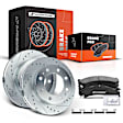 APBRPS272 Front Drilled Rotors & Ceramic Brake Pads