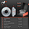 APBRPS272 Front Drilled Rotors & Ceramic Brake Pads