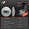 APBRPS289 Front Drilled Rotors & Ceramic Brake Pads