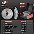 APBRPS291 Front Drilled Rotors & Ceramic Brake Pads