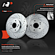 APBRPS291 Front Drilled Rotors & Ceramic Brake Pads