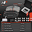 APBRPS298 Front Drilled Rotors & Ceramic Brake Pads