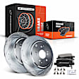 APBRPS300 Rear Drilled Rotors & Ceramic Brake Pads