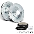 APBRPS305 Front Drilled Rotors & Ceramic Brake Pads