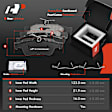 APBRPS309 Rear Drilled Rotors & Ceramic Brake Pads