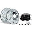 APBRPS320 Front Drilled Rotors & Ceramic Brake Pads