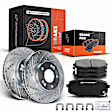 APBRPS328 Front Drilled Rotors & Ceramic Brake Pads