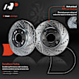 APBRPS328 Front Drilled Rotors & Ceramic Brake Pads