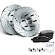 APBRPS333 Front Drilled Rotors & Ceramic Brake Pads