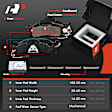Brake Rotor and Pad Kit, 12 Pcs, Front & Rear, A-Premium, APBRPS383