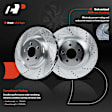 APBRPS391PG Front Drilled Rotors & Ceramic Brake Pads