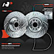 APBRPS419 Front Drilled Rotors & Ceramic Brake Pads