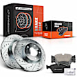 APBRPS427PG Front Drilled Rotors & Ceramic Brake Pads