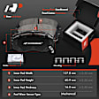 APBRPS464PG Front Drilled Rotors & Ceramic Brake Pads