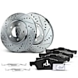 APBRPS603 Front Drilled Rotors & Ceramic Brake Pads