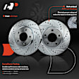 APBRPS603 Front Drilled Rotors & Ceramic Brake Pads