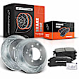 APBRPS616 Rear Drilled Rotors & Ceramic Brake Pads
