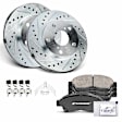 APBRPS634 Front Drilled Rotors & Ceramic Brake Pads
