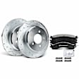 APBRPS659 Front Drilled Rotors & Ceramic Brake Pads
