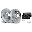 APBRPS680 Rear Drilled Rotors & Ceramic Brake Pads