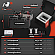 APBRPS680 Rear Drilled Rotors & Ceramic Brake Pads
