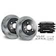 APBRPS681 Rear Drilled Rotors & Ceramic Brake Pads