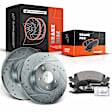 APBRPS688 Front Drilled Rotors & Ceramic Brake Pads