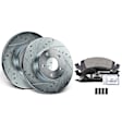 APBRPS688 Front Drilled Rotors & Ceramic Brake Pads