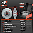 APBRPS688 Front Drilled Rotors & Ceramic Brake Pads