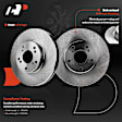 APBRR008 Front Disc Brake Rotors