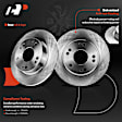 APBRR041 Rear Disc Brake Rotors