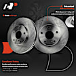 APBRR169 Front Disc Brake Rotors