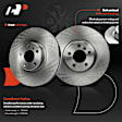 APBRR327PG Front Disc Brake Rotors