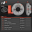 APBRR478 Front Disc Brake Rotors