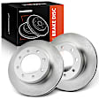 APBRR496 2 Pcs Front Disc Brake Rotors