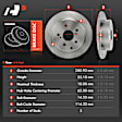 APBRR500 Rear Disc Brake Rotors