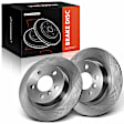 APBRR575 2 Pcs Rear Disc Brake Rotors