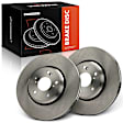 APBRR626 2 Pcs Front Disc Brake Rotors