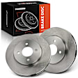 APBRR636 2 Pcs Front Disc Brake Rotors