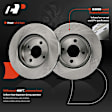 APBRR636 2 Pcs Front Disc Brake Rotors