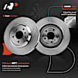 APBRR771 4 Pcs Front & Rear Disc Brake Rotors