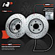 APBRS088 Front Drilled Brake Rotors